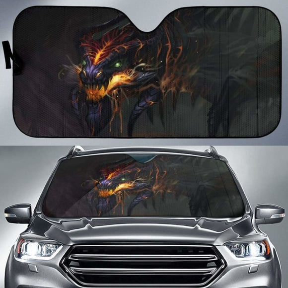 Evil Dragon HD Sun Shade amazing best gift ideas 172609 - YourCarButBetter