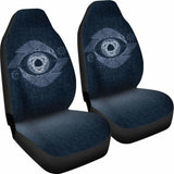 Eye’S Odin With Raven In Viking Style Car Seat Covers 154813 - YourCarButBetter