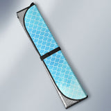 Fairytale Blue Mermaid Scales Fish Skin Car Auto Sun Shades 212001 - YourCarButBetter