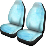 Fairytale Blue Mermaid Scales Fish Skin Car Seat Covers 212001 - YourCarButBetter