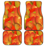 Fall In Autumn Leaves Car Floor Mats 211804 - YourCarButBetter