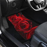 Fall In Love With Rose Car Floor Mats 212701 - YourCarButBetter