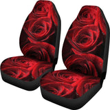 Fall In Love With Rose Car Seat Covers 212701 - YourCarButBetter