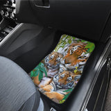 Family Tigers Premium Design Car Floor Mats 211202 - YourCarButBetter