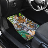 Family Tigers Premium Design Car Floor Mats 211202 - YourCarButBetter