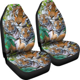 Family Tigers Premium Design Car Seat Covers 211202 - YourCarButBetter
