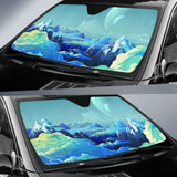 Fantasy Landscape With Giant Moons Sun Shade amazing best gift ideas 172609 - YourCarButBetter