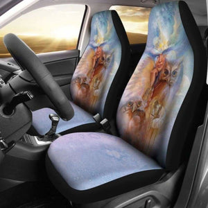 Fantasy Owl Car Seat Cover 174716 - YourCarButBetter