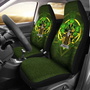 Farley Or O’Farley Ireland Car Seat Cover Celtic Shamrock (Set Of Two) 154230 - YourCarButBetter