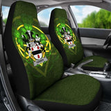 Farmer Ireland Car Seat Cover Celtic Shamrock (Set Of Two) 154230 - YourCarButBetter
