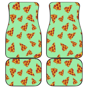 Fast Food Pizza Slice Car Floor Mats 211801 - YourCarButBetter