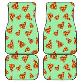 Fast Food Pizza Slice Car Floor Mats 211801 - YourCarButBetter