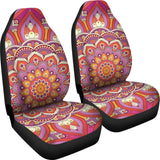 Feathered Mandala Car Seat Covers 093223 - YourCarButBetter