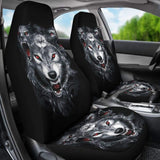 Ferocious Wolf Car Seat Covers 212502 - YourCarButBetter