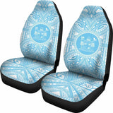 Fiji Car Seat Cover - Fiji Coat Of Arms Polynesian Flag Color 105905 - YourCarButBetter