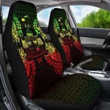 Fiji Polynesia Car Seat Cover Map Reggae 105905 - YourCarButBetter