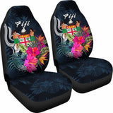 Fiji Polynesian Car Seat Covers - Tropical Flower - 105905 - YourCarButBetter