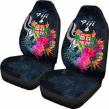 Fiji Polynesian Car Seat Covers - Tropical Flower - 105905 - YourCarButBetter