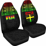 Fiji Tapa Car Seat Covers - Fiji Reggae Flag - 105905 - YourCarButBetter