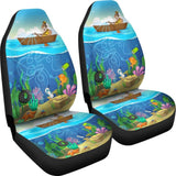 Find The Fish Game Fishing Car Seat Covers 182417 - YourCarButBetter