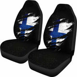 Finland In Me Car Seat Covers - Special Grunge Style 232125 - YourCarButBetter