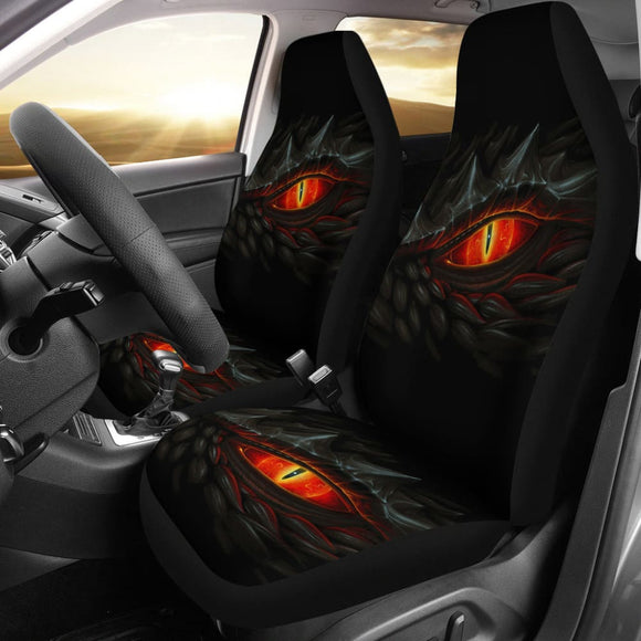 Fire Dragon Eye Custom Car Accessories Car Seat Covers 211301 - YourCarButBetter