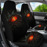 Fire Dragon Eye Custom Car Accessories Car Seat Covers 211301 - YourCarButBetter