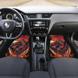 Fire Dragon Fighting Car Floor Mats 211502 - YourCarButBetter