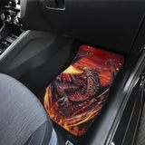Fire Dragon Fighting Car Floor Mats 211502 - YourCarButBetter