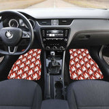 Fire Flame Symbol Design Pattern Front And Back Car Mats 181703 - YourCarButBetter