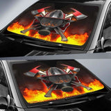 Firefighter Car Sun Shades 172609 - YourCarButBetter