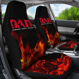 Firefighter Dad Car Seat Covers - Firefighter Bestseller 101211 - YourCarButBetter