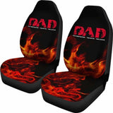 Firefighter Dad Car Seat Covers - Firefighter Bestseller 101211 - YourCarButBetter