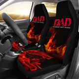 Firefighter Dad Car Seat Covers - Firefighter Bestseller 101211 - YourCarButBetter