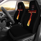 Firefighter Dad Christian Cross Car Seat Covers 160905 - YourCarButBetter