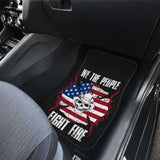 Firefighter Fight Fire Front And Back Car Mats Set Of 4 101211 - YourCarButBetter