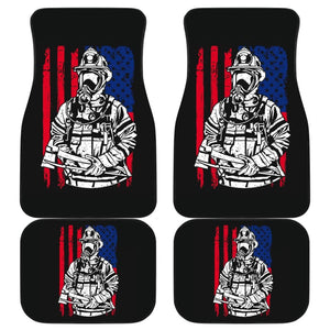 Firefighter First In Last Out Car Floor Mats 211507 - YourCarButBetter