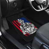 Firefighter First In Last Out Car Floor Mats 211507 - YourCarButBetter