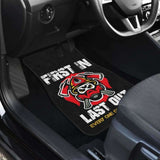 Firefighter First In Last Out Car Mats Set Of 4 101211 - YourCarButBetter