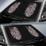 Firefighter Flag Auto Sun Car Shades 172609 - YourCarButBetter