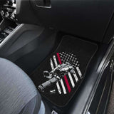 Firefighter Front And Back Car Mats Set Of 4 101211 - YourCarButBetter