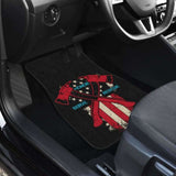 Firefighter Front And Back Car Mats Set Of 4 101211 - YourCarButBetter