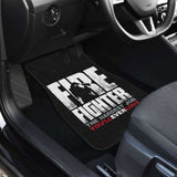 Firefighter Front And Back Car Mats Set Of 4 101211 - YourCarButBetter