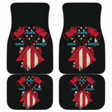 Firefighter Front And Back Car Mats Set Of 4 101211 - YourCarButBetter