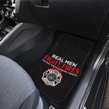 Firefighter Front And Back Car Mats Set Of 4 101211 - YourCarButBetter