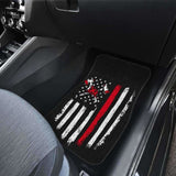 Firefighter Front And Back Car Mats Set Of 4 101211 - YourCarButBetter