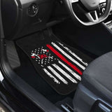 Firefighter Front And Back Car Mats Set Of 4 101211 - YourCarButBetter