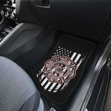 Firefighter Front And Back Car Mats Set Of 4 101211 - YourCarButBetter