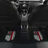 Firefighter Front And Back Car Mats Set Of 4 101211 - YourCarButBetter