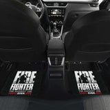 Firefighter Front And Back Car Mats Set Of 4 101211 - YourCarButBetter